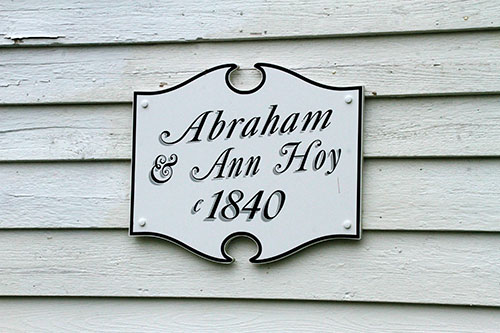 The Abraham Hoy House